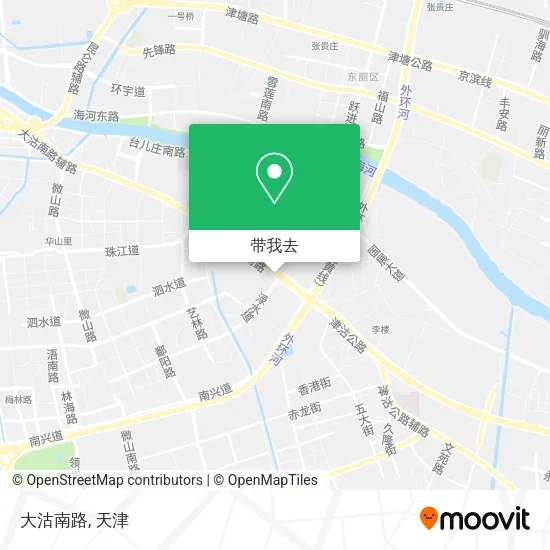大沽南路地图