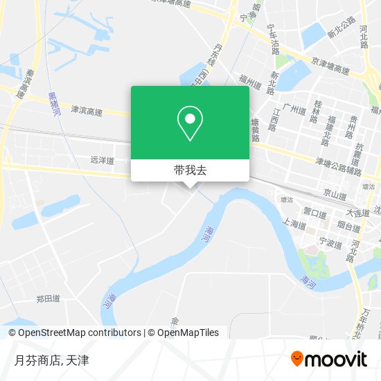 月芬商店地图