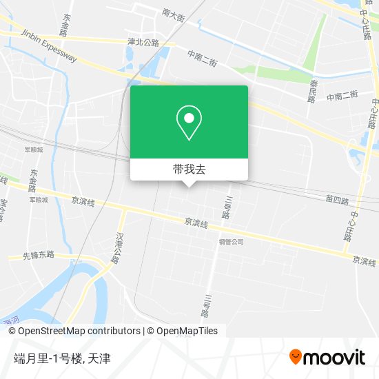 端月里-1号楼地图