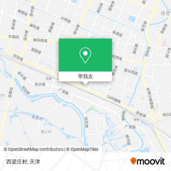 西梁庄村地图