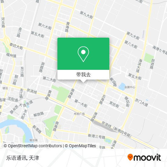 乐语通讯地图