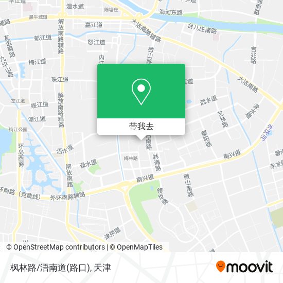 枫林路/浯南道(路口)地图