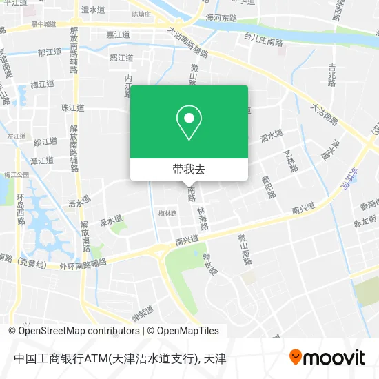 中国工商银行ATM(天津浯水道支行)地图