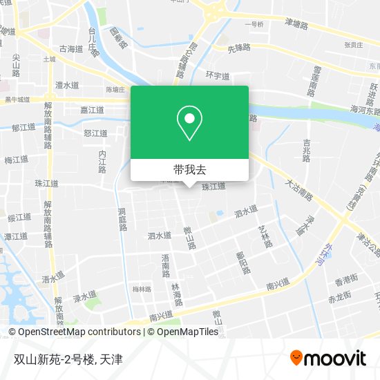 双山新苑-2号楼地图