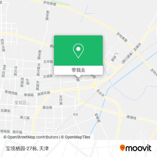 宝境栖园-27栋地图