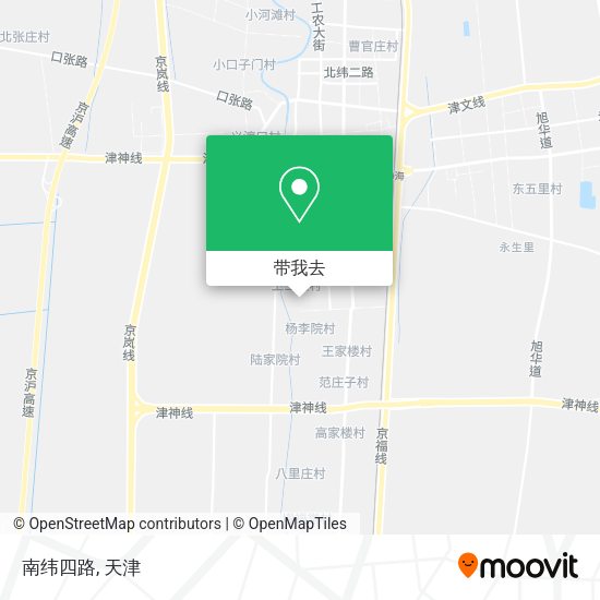南纬四路地图