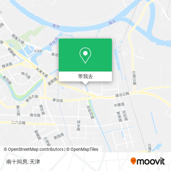 南十间房地图