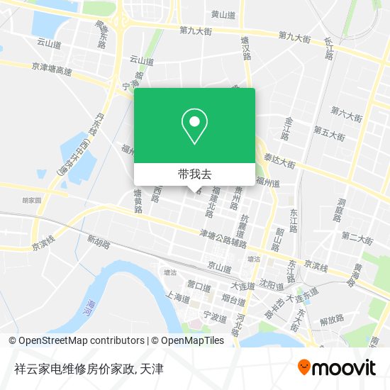 祥云家电维修房价家政地图