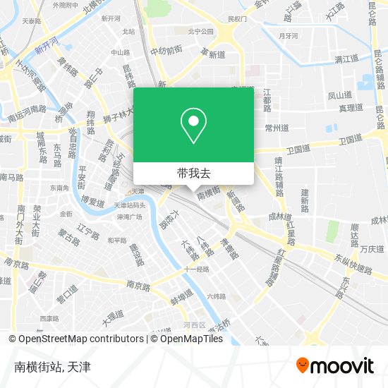 南横街站地图