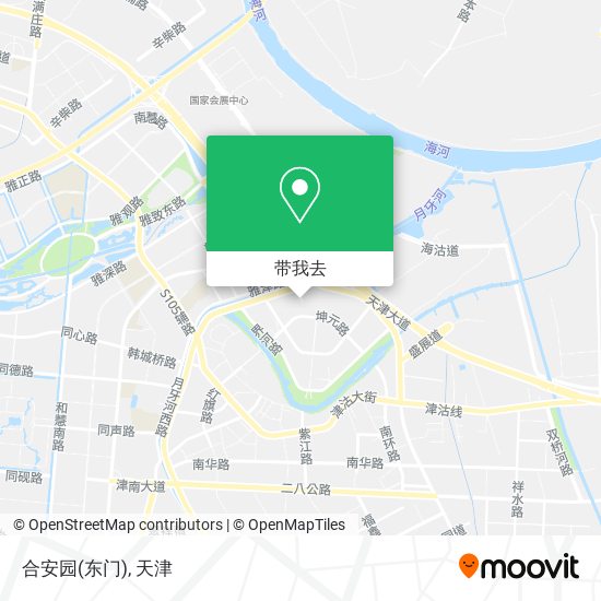 合安园(东门)地图