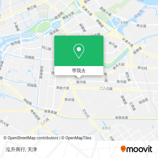 泓升商行地图