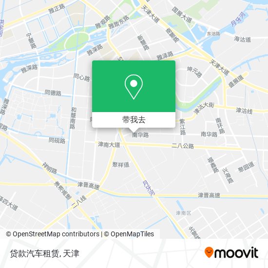 贷款汽车租赁地图