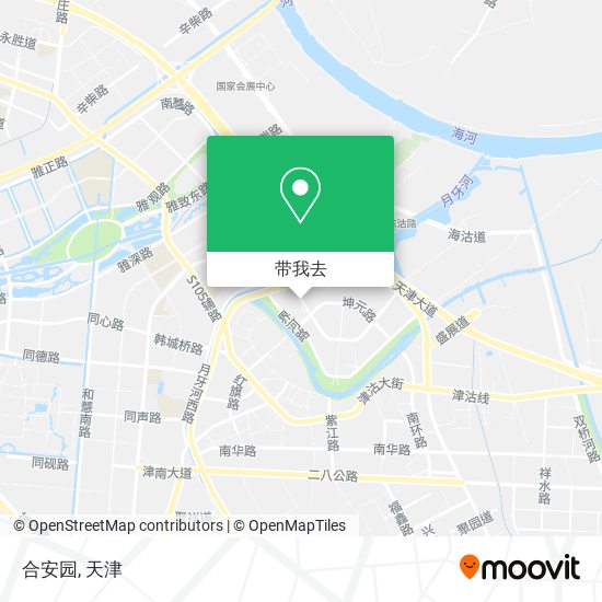 合安园地图