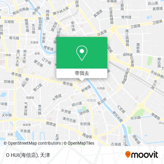 O HUI(海信店)地图