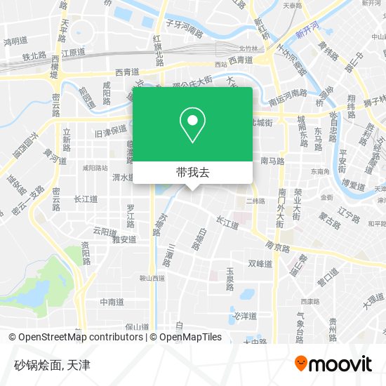 砂锅烩面地图
