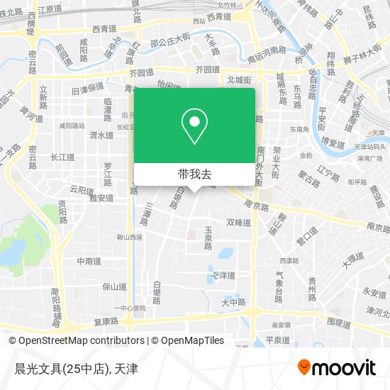 晨光文具(25中店)地图