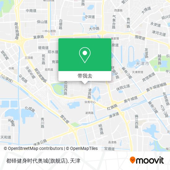 都铎健身时代奥城(旗舰店)地图