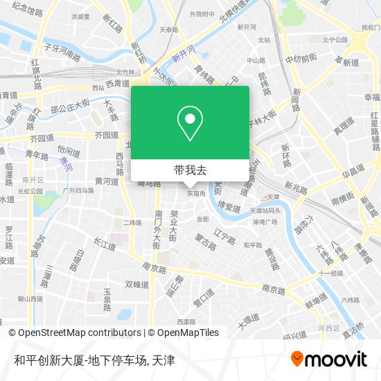 和平创新大厦-地下停车场地图