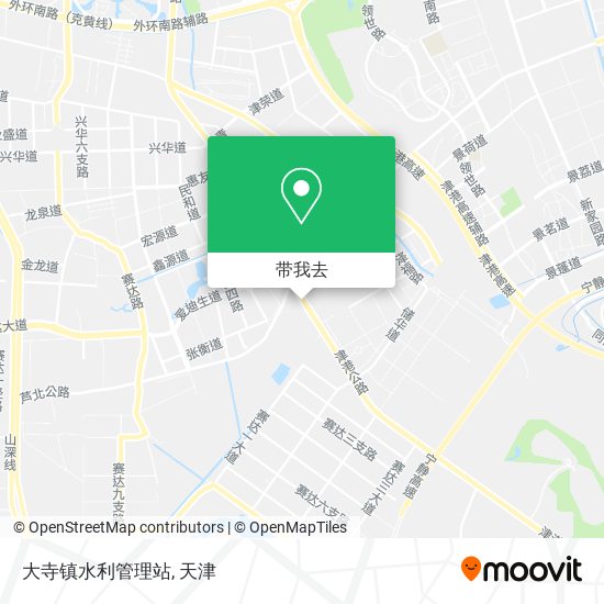 大寺镇水利管理站地图