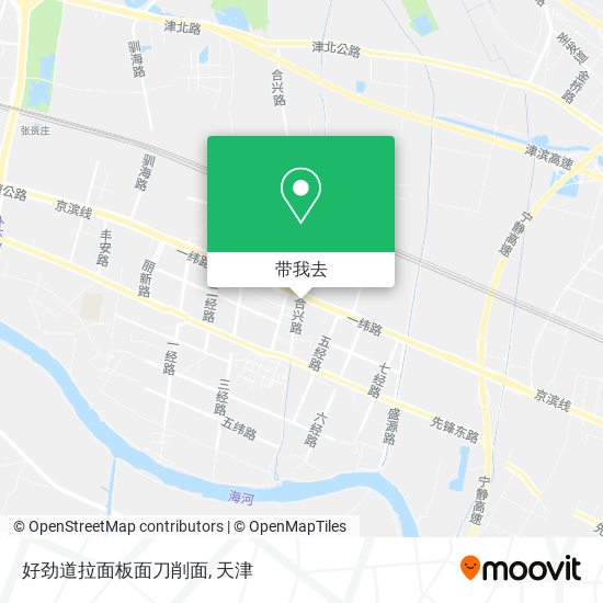 好劲道拉面板面刀削面地图