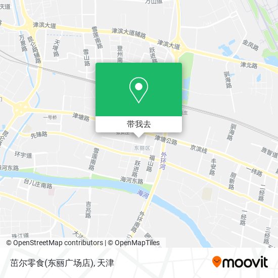茁尔零食(东丽广场店)地图