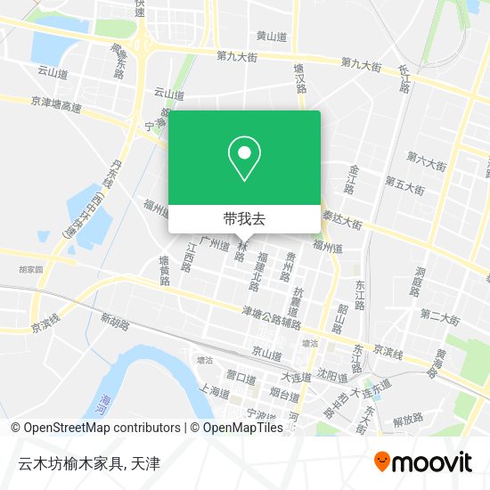 云木坊榆木家具地图