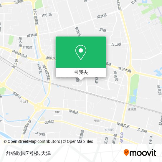 舒畅欣园7号楼地图