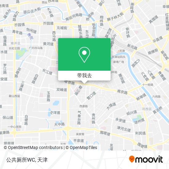 公共厕所WC地图