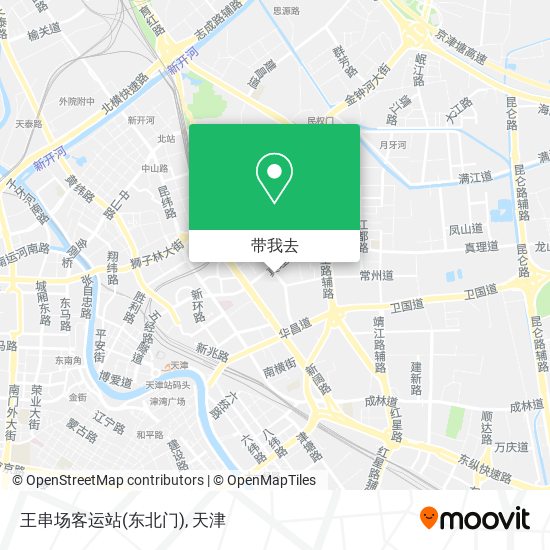 王串场客运站(东北门)地图