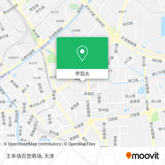 王串场百货商场地图