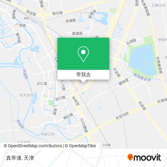 真帝漆地图