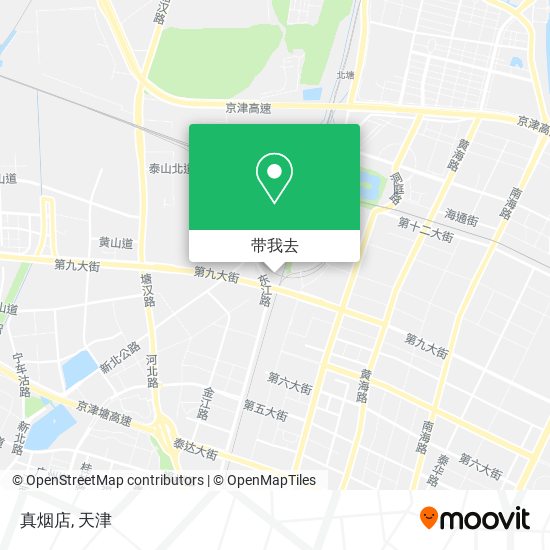 真烟店地图