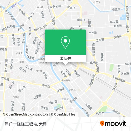 津门一怪怪王糖堆地图