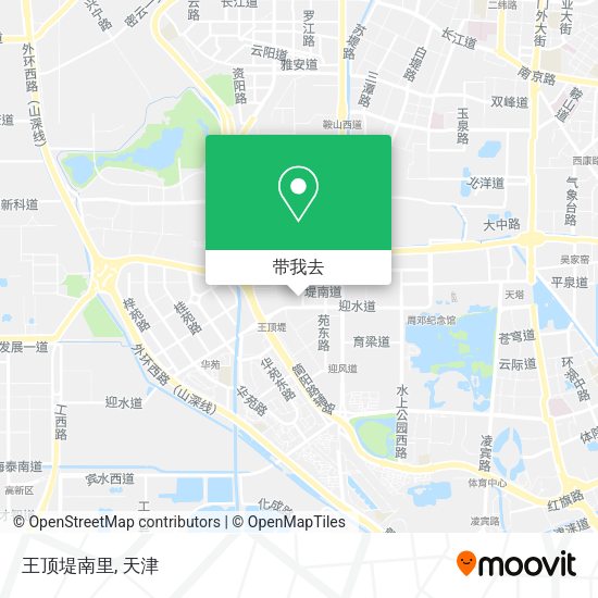 王顶堤南里地图