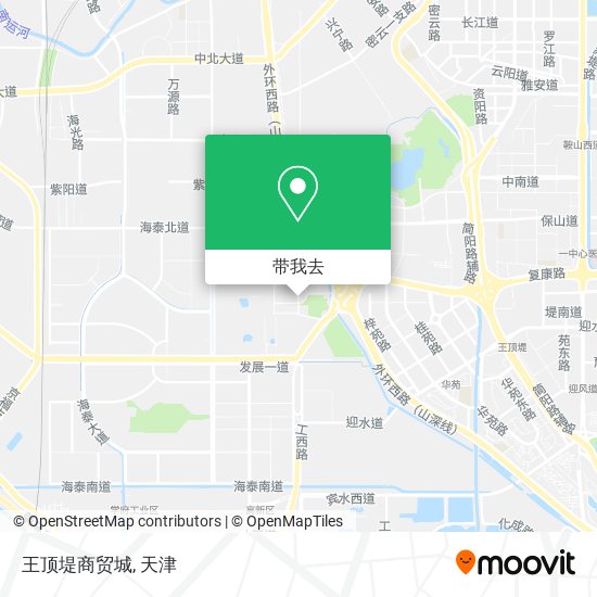 王顶堤商贸城地图