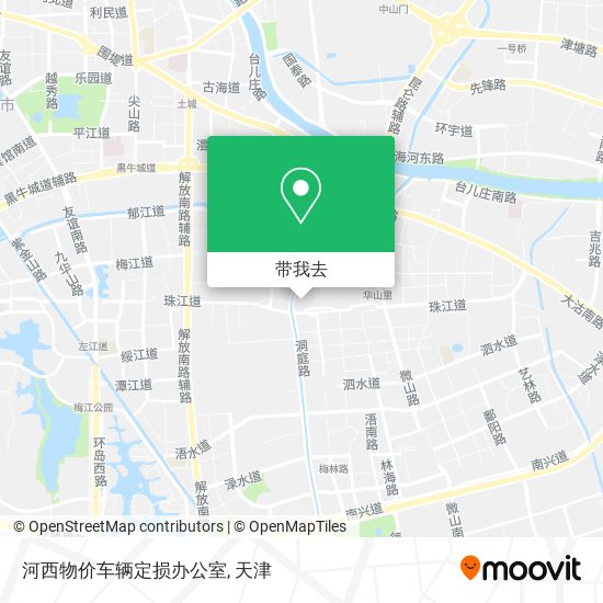河西物价车辆定损办公室地图