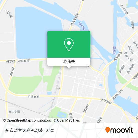 多喜爱意大利冰激凌地图