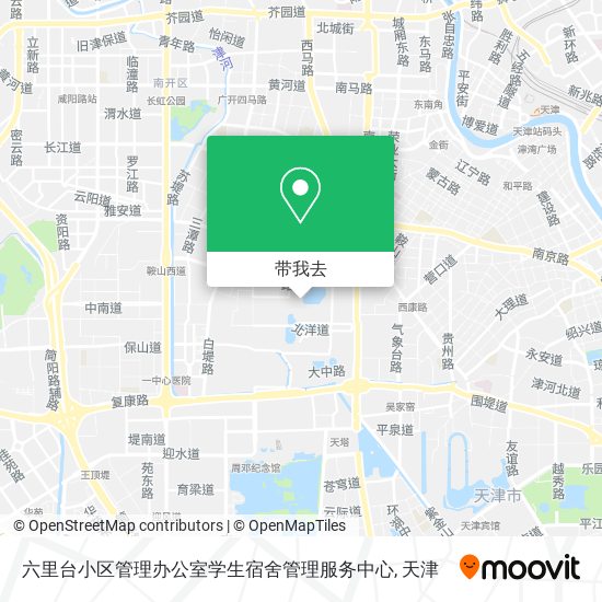 六里台小区管理办公室学生宿舍管理服务中心地图