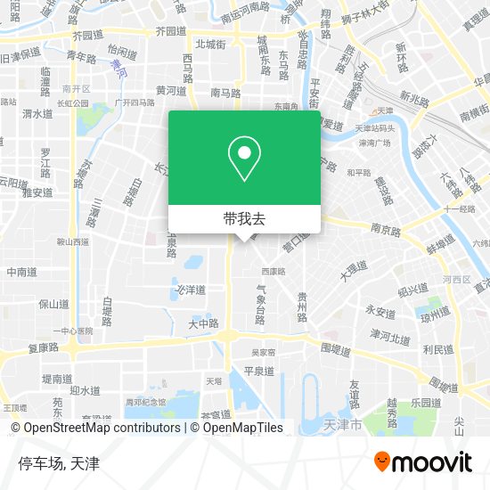 停车场地图