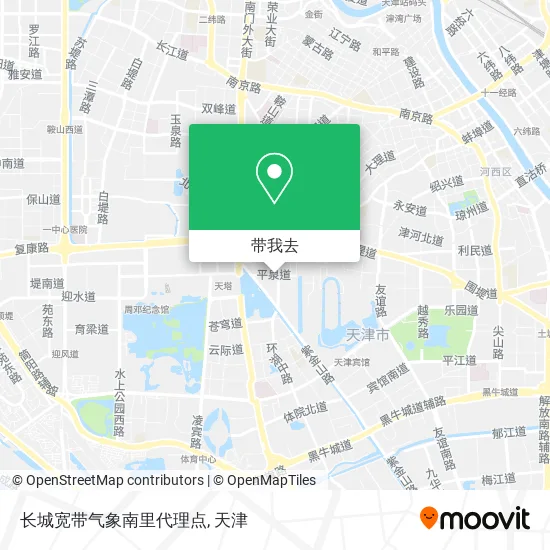 长城宽带气象南里代理点地图