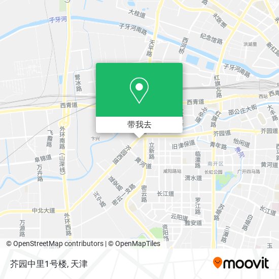 芥园中里1号楼地图