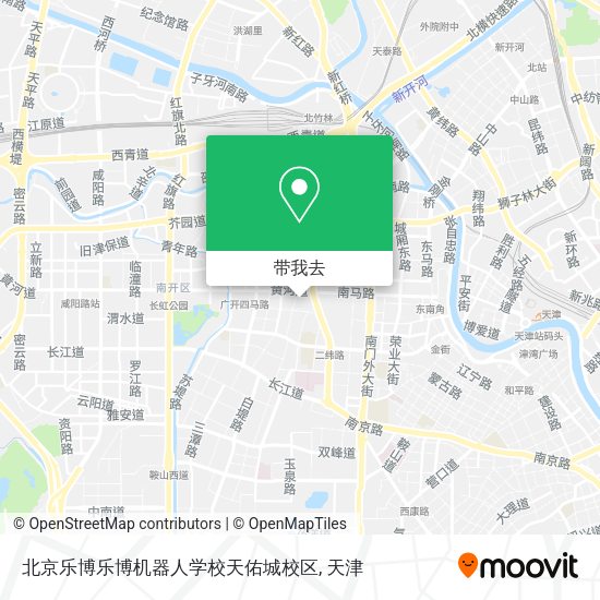 北京乐博乐博机器人学校天佑城校区地图