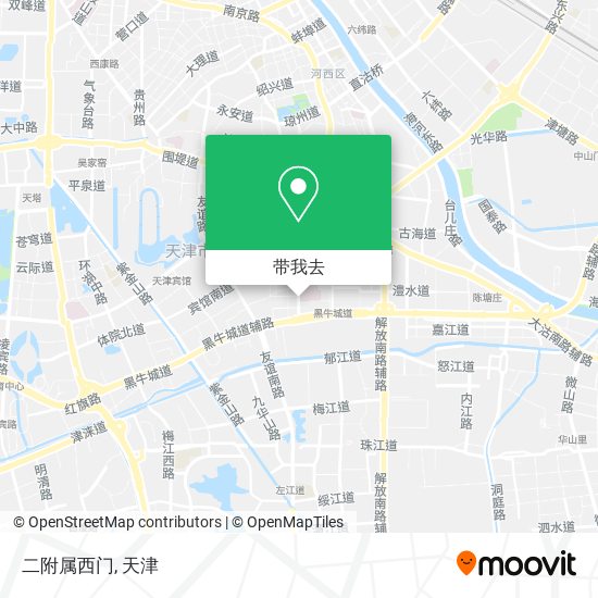 二附属西门地图