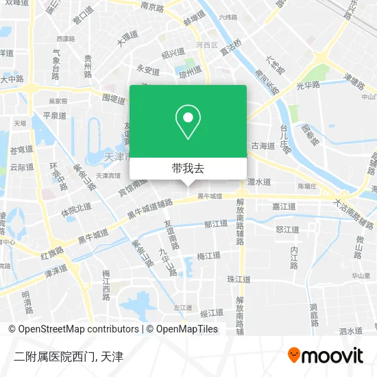 二附属医院西门地图