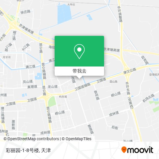 彩丽园-1-8号楼地图
