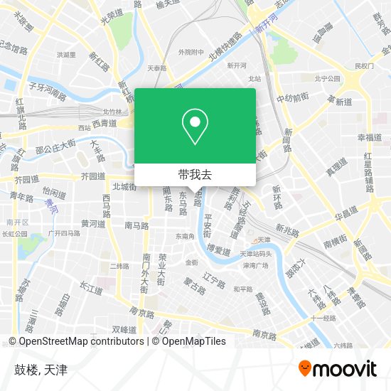 鼓楼地图