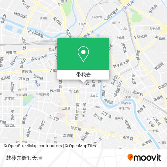 鼓楼东街1地图