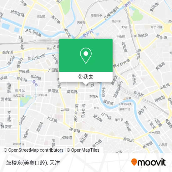 鼓楼东(美奥口腔)地图