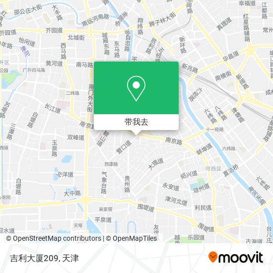 吉利大厦209地图