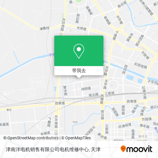 津南洋电机销售有限公司电机维修中心地图
